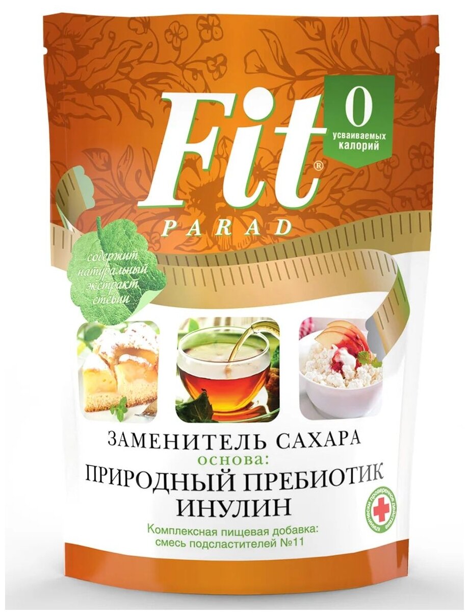 Заменитель сахара на основе инулина FIT PARAD №11 дойпак 150 гр.