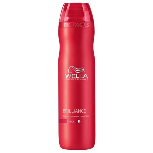 Wella Professionals шампунь Brilliance Thick для окрашенных жестких волос, 250 мл