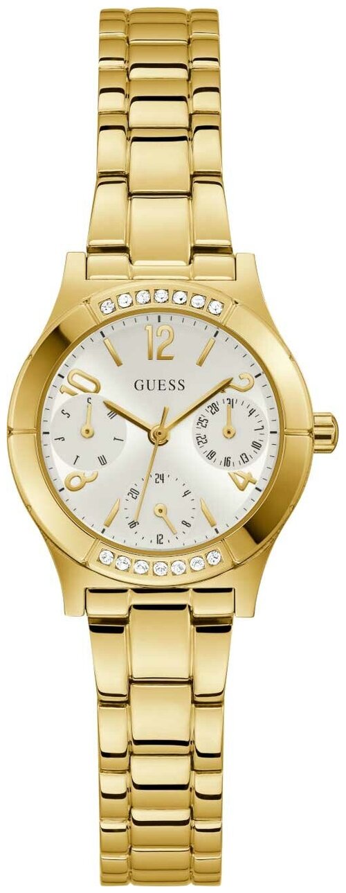 Наручные часы GUESS Sport Steel GW0413L2, золотой, желтый