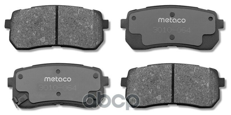 Колодки тормозные задние дисковые к-кт Metaco 3010-064