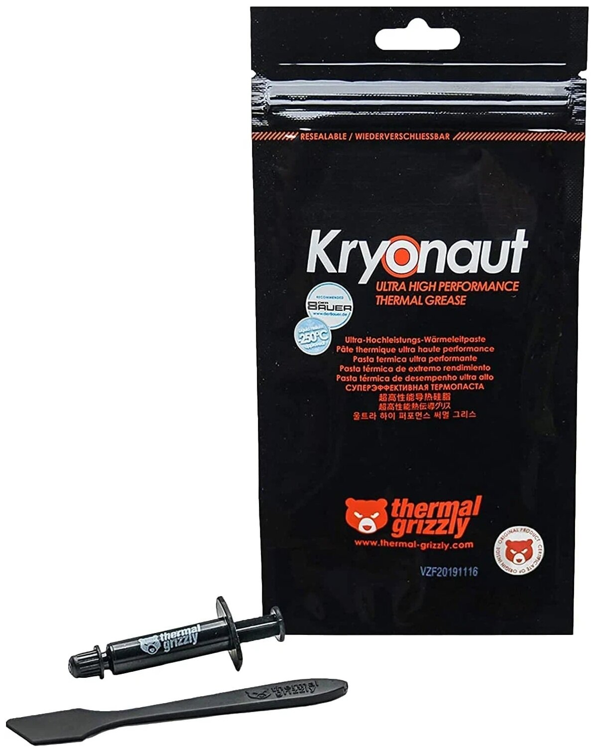 Термопаста Thermal Grizzly Kryonaut (1г) (TG-K-001-RS)