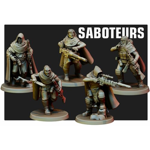 Набор фигурок Имперская гвардия Призраки Гаунта для настольной игры Warhammer 40к размер 32мм