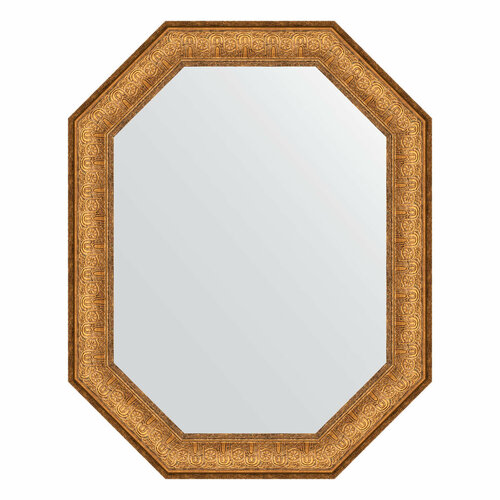 Зеркало Evoform Octagon BY 7132 73x93 в багетной раме, медный эльдорадо