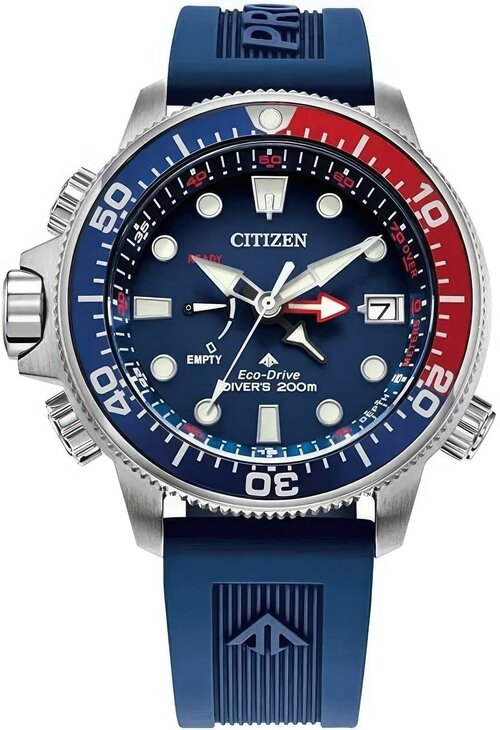 Наручные часы CITIZEN Citizen BN2038-01L, серебряный, синий