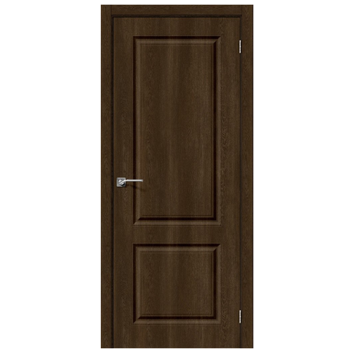Дверь Браво, Dveri Bravo, Скинни-12 Dark Barnwood, дверь межкомнатная скинни 13 dark barnwood white сrystal дверь межкомнатная браво