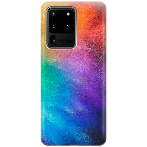 RE: PA Накладка Transparent для Samsung Galaxy S20 Ultra с принтом Торжество красок re pa накладка transparent для samsung galaxy a10 с принтом торжество красок