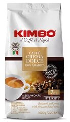 Кофе в зёрнах KIMBO CAFFE CREMA DOLCE 100% ARABICA / Дольче крема /1кг