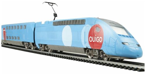 Mehano Стартовый набор TGV OUIGO, Т114, H0 (1:87), 18 дет., голубой