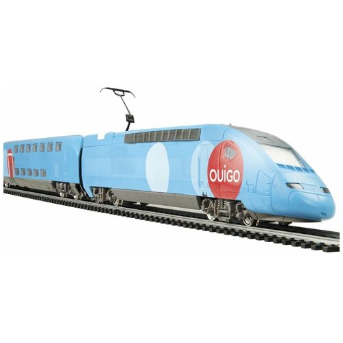 Mehano Стартовый набор TGV OUIGO, Т114, H0 (1:87), 18 дет., голубой набор рельс mehano set 1 для железной дороги