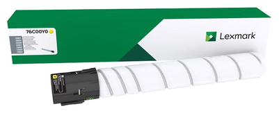 Картридж Lexmark 76C0HY0, 34000 стр, желтый - фото №1