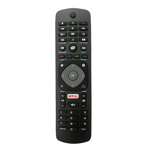 Пульт для Philips 996596001555 (HOF16H303GPD24, 398GR08BEPHN11HL) NETFLIX