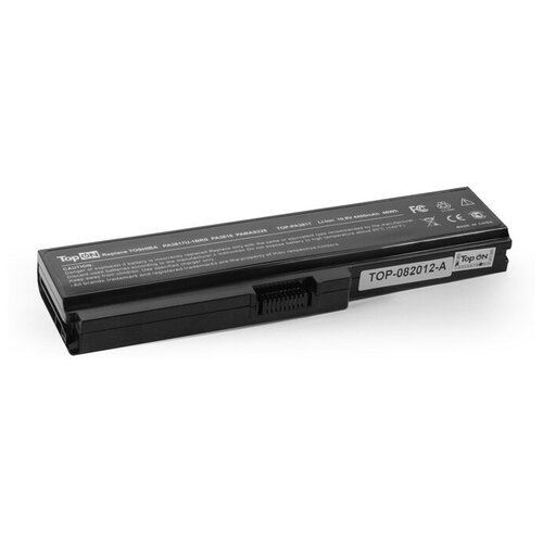 фото Аккумулятор для ноутбука toshiba satellite c660d-1ej 10.8v 5200mah li-ion чёрный topon