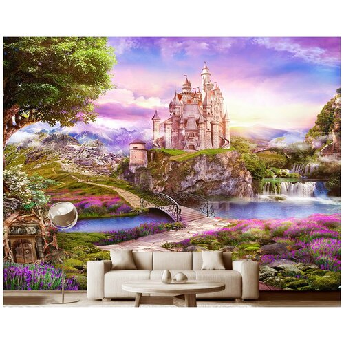Фотообои на стену детские Модный Дом Волшебное королевство 400x300 см (ШxВ)