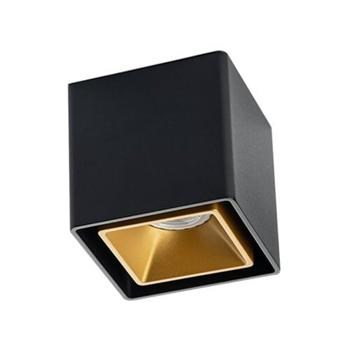 Светильник потолочный Italline FASHION FX1 black + Ring FXR gold