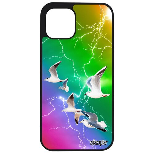 фото Чехол на телефон apple iphone 12 pro max, "чайки" крачка ливингстон utaupia