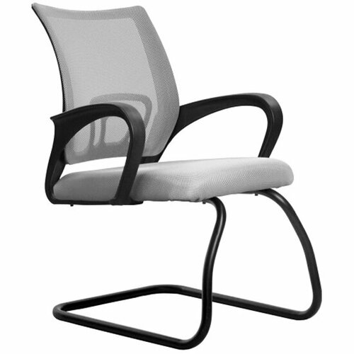 Кресло офисное метта SU-CS-9F2 Светло-серый/Светло-серый