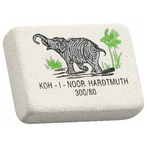 KOH-I-NOOR Ластик 300/60 цветной 60 ластик koh i noor elephant для школы набор 5 шт
