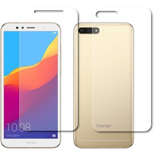 Гидрогелевая пленка LuxCase для Honor Play 7A 0.14mm Matte Front and Back 87617 пленка защитная гидрогелевая krutoff для honor play 7a