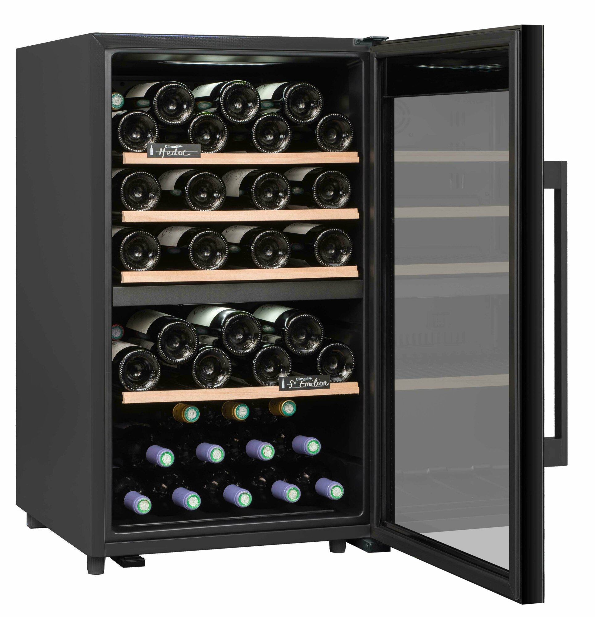 Отдельностоящий винный шкаф 51-100 бутылок Climadiff - фото №9