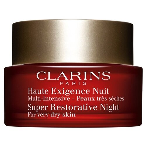 Крем Clarins Multi-Intensive ночной восстанавливающий для сухой кожи, 50 мл крем clarins multi intensive дневной восстанавливающий для сухой кожи 50 мл