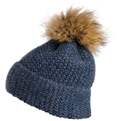 фото Шапка женская finn flare, цвет: темно-синий w19-12144_131, размер 56