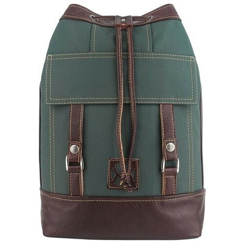 фото Рюкзак sofitone rm 001 c7-c4 зеленый-коричнево-вишневый