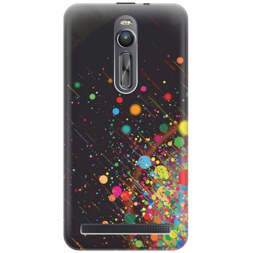 фото Cиликоновый чехол на asus zenfone 2 (ze551ml) / асус зенфон 2 с принтом "яркое настроение" gosso