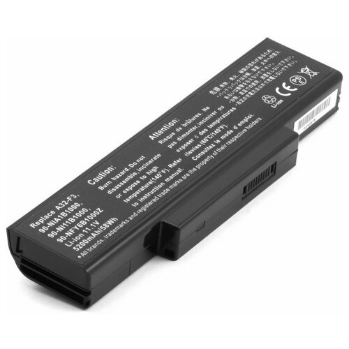 Аккумуляторная батарея для ноутбука Asus F3JF