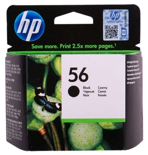 Картридж HP C6656AE, 520, черный