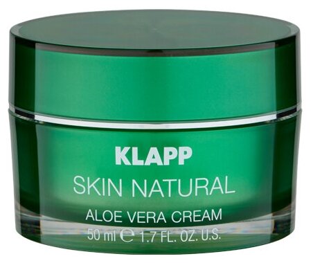 Klapp Skin Natural Aloe Vera Cream Крем алоэ вера для лица, 50 мл