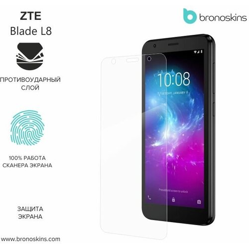 Защитная пленка для ZTE Blade L8 (Глянцевая, Защита экрана CaseFriendly)