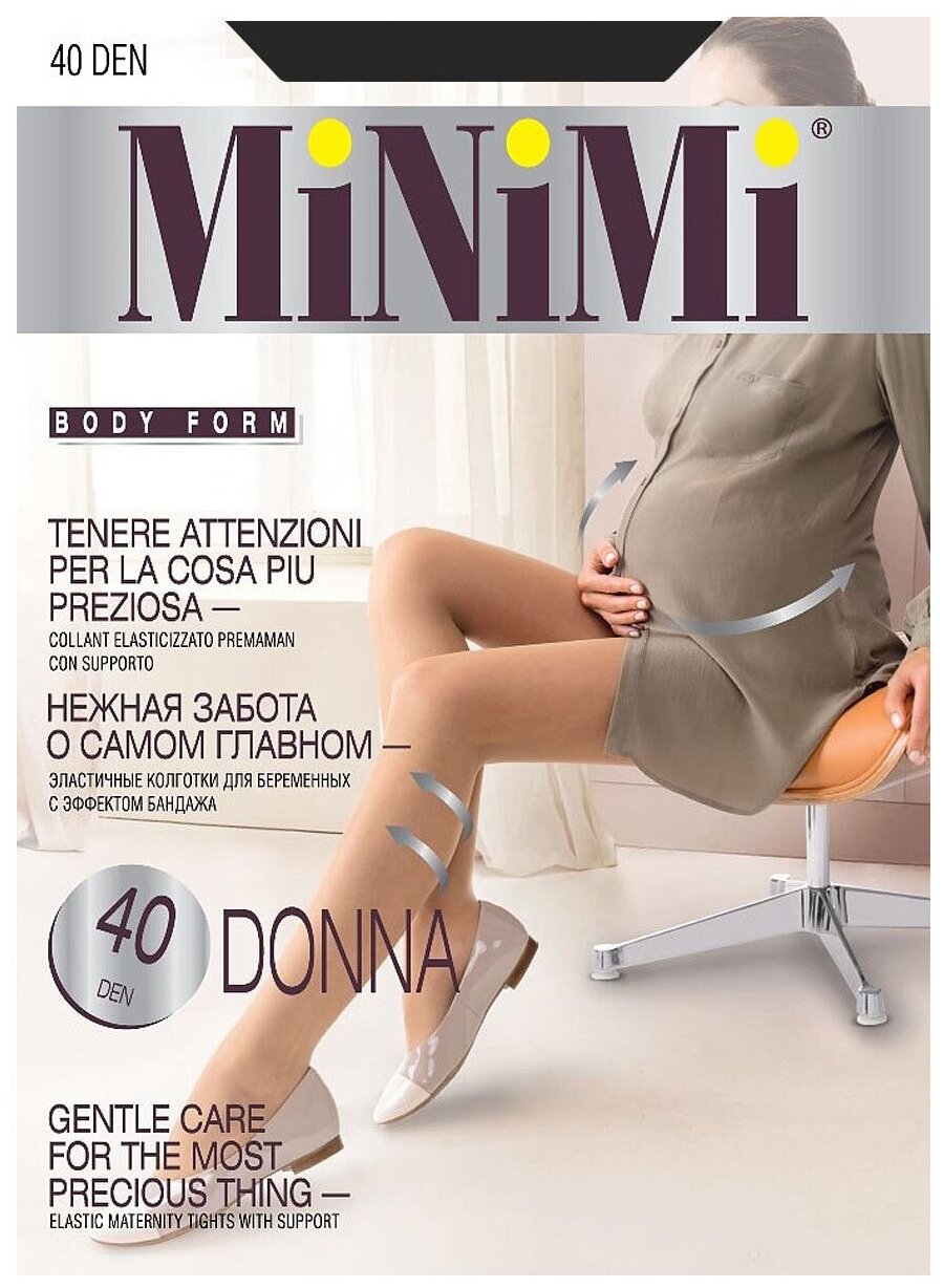  Minimi (3, Nero) Donna 40