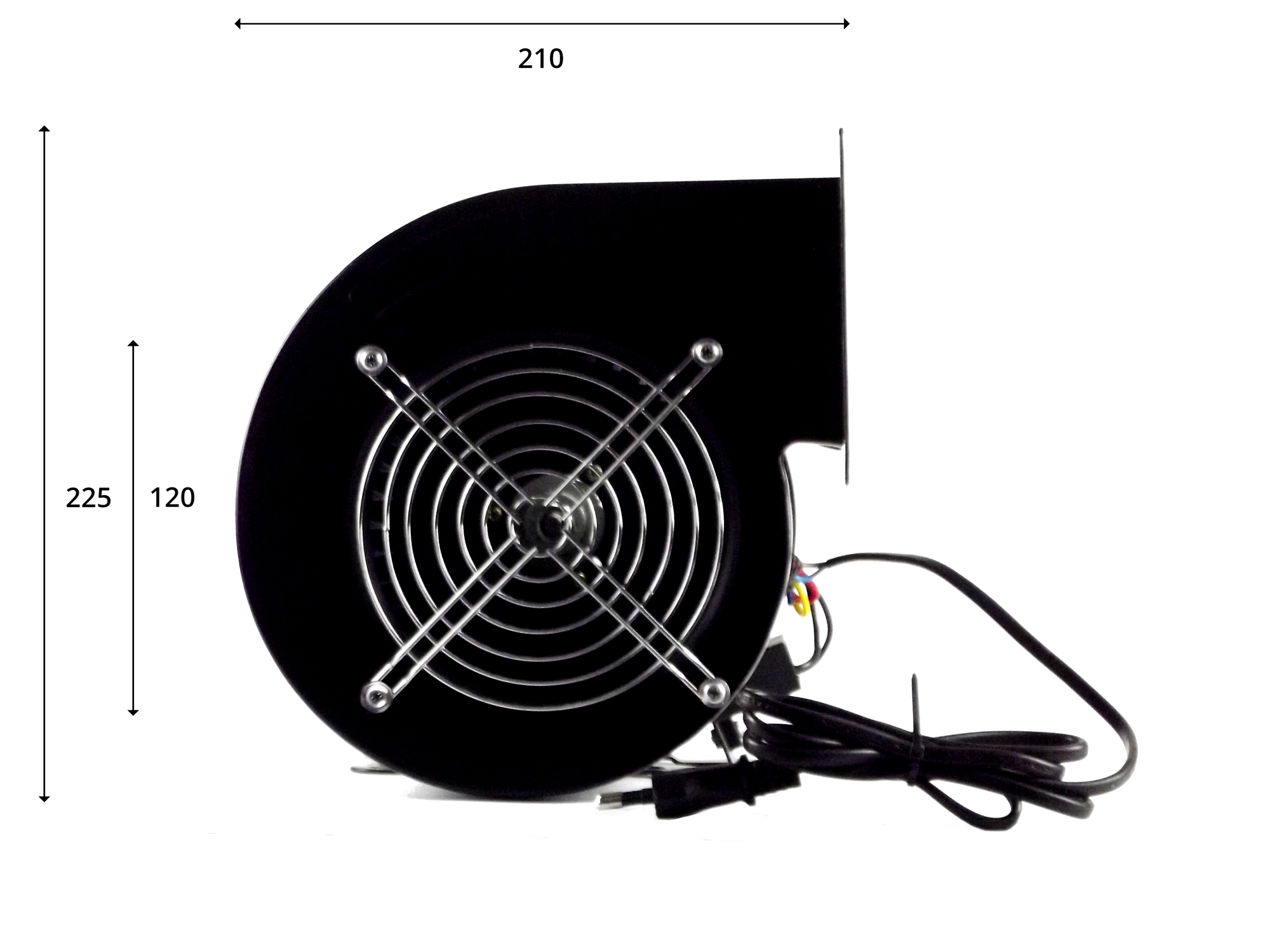 Вентилятор радиальный центробежный ВентСистем VS1-300, 220В 300Вт - фотография № 2