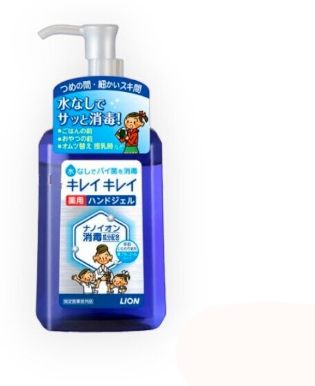 Гель антибактериальный для рук, Lion Япония, KireiKirei, со спиртом, без запаха, 230 мл