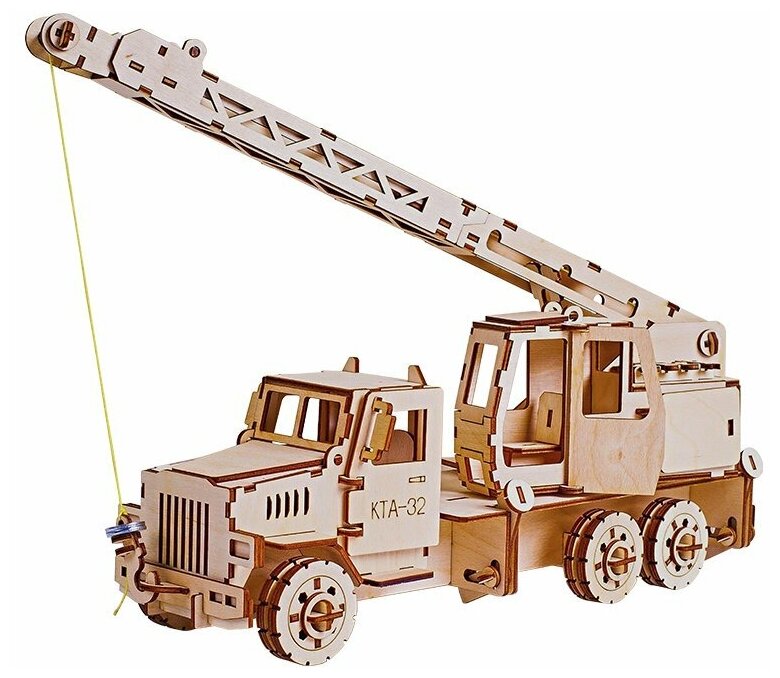 фото Сборная модель Polly Автокран (ТР-07)