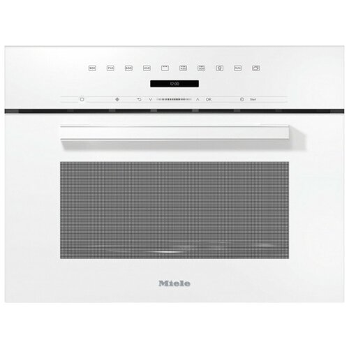 Микроволновая печь встраиваемая Miele M 7244 TC BRWS белый 26460000₽