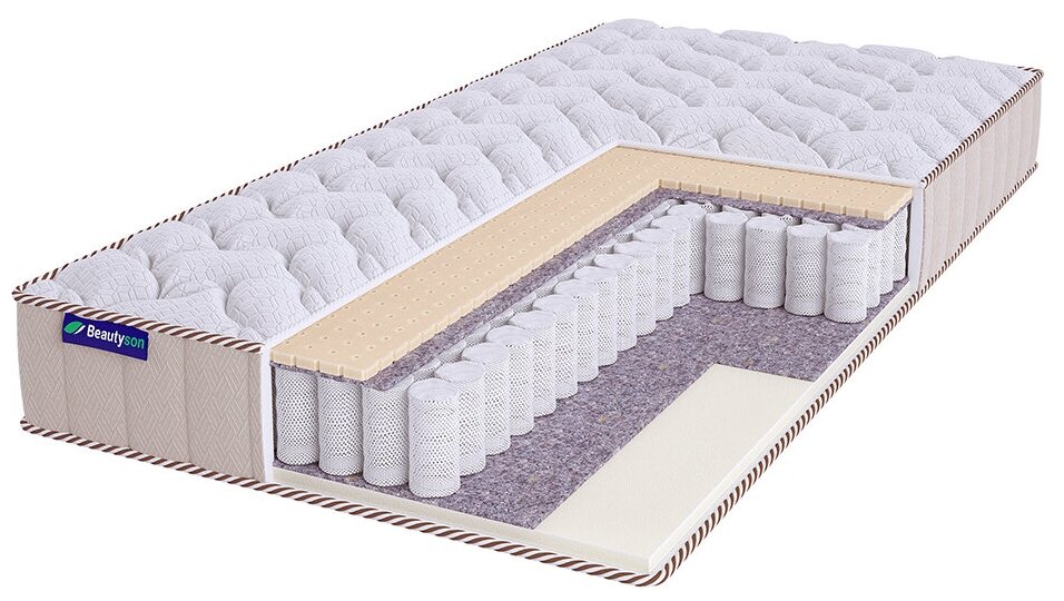 Матрас Beautyson Roll Spring Soft Latex 1 S600 Lux 140х195