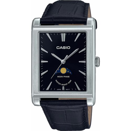 наручные часы casio бордовый Наручные часы CASIO Collection, черный, серебряный