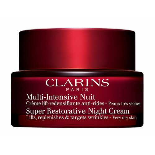 Восстанавливающий ночной крем с эффектом лифтинга для сухой кожи Clarins Super Restorative Night Cream For Very dry skin /50 мл/гр.