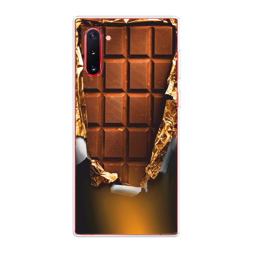 Силиконовый чехол на Samsung Galaxy Note 10 / Самсунг Гэлакси Нот 10 Шоколадка