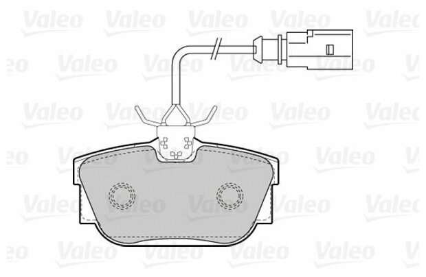 Тормозные колодки Valeo - фото №10