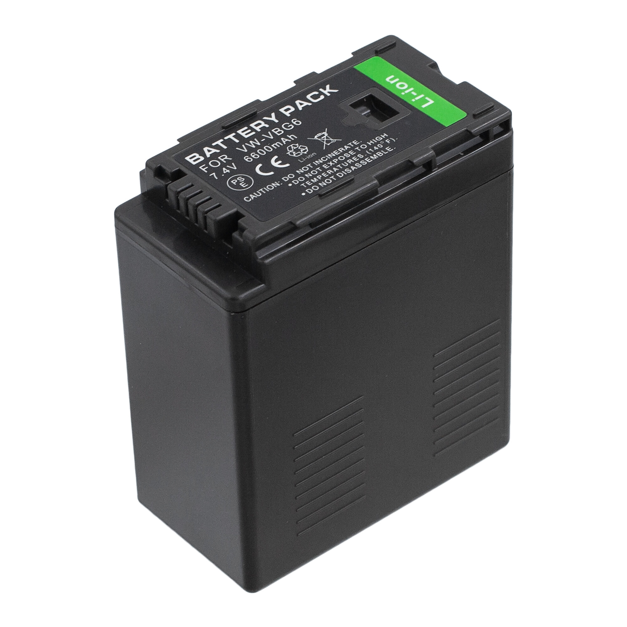 Аккумулятор VW-VBG6 для Panasonic SDR-H80 | HDC-SD100 | AG-HMC84ER | VDR-D50 | HDC-SD600 - 6600mah