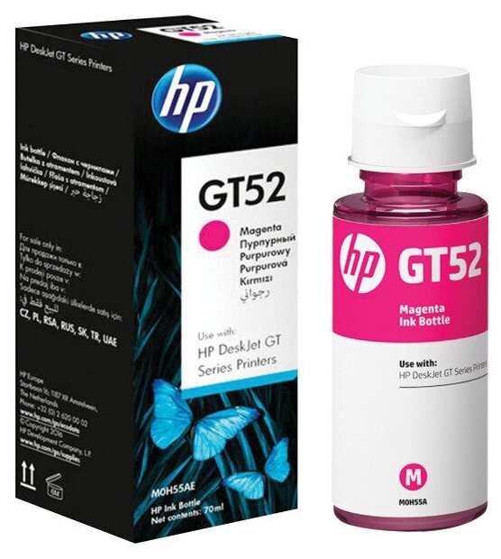 Картридж HP GT52, пурпурный / M0H55AE
