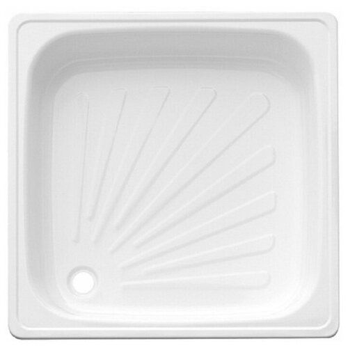 Поддон стальной эмалированный 80 х 80 х 15 (Aqua Toria), 01907