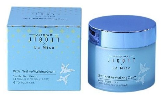 La Miso Bird's Nest Re-Vitalizing Cream Восстанавливающий крем для лица c экстрактом ласточкиного гнезда, 70 мл