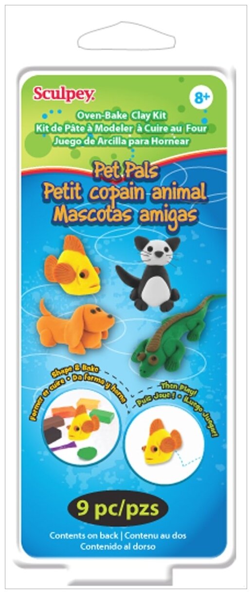 Набор полимерной глины Sculpey Pet Pals Kit 113 г