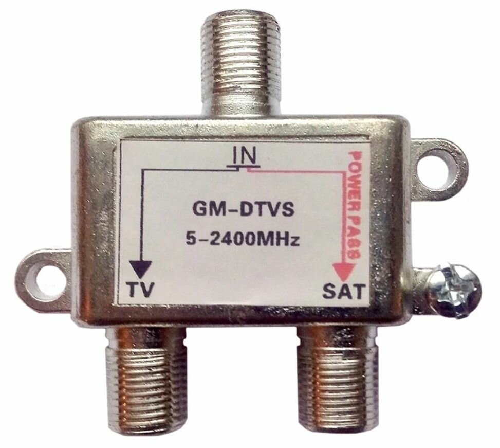 Диплексер GM-DTVS SAT/TV