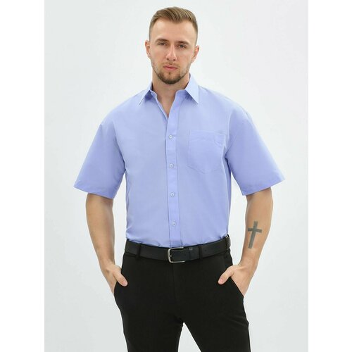 фото Рубашка abercrombie & fitch, размер xxl, голубой