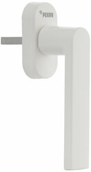 Ручка оконная РЕХАУ MEDEA для пластиковых окон / для балконной двери, белая