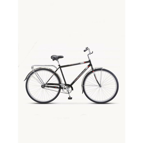 Велосипед дорожный 28 Stels Navigator 300 С Z010 1 скорость 2023 года рама 20 черный 1392300₽